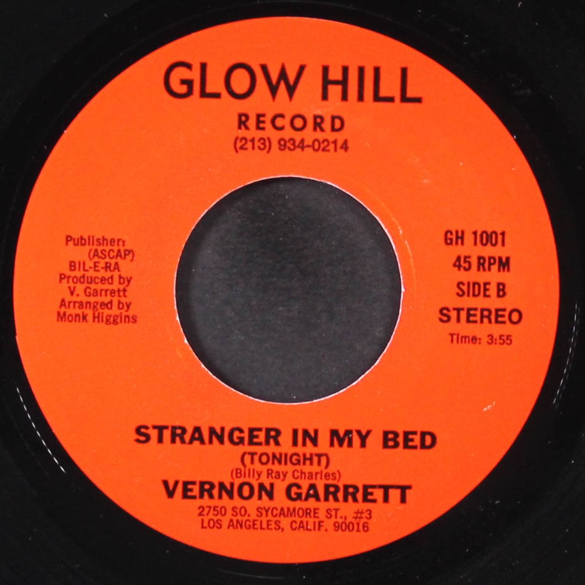 johnny walker red / stranger in my bed by VERNON GARRETT