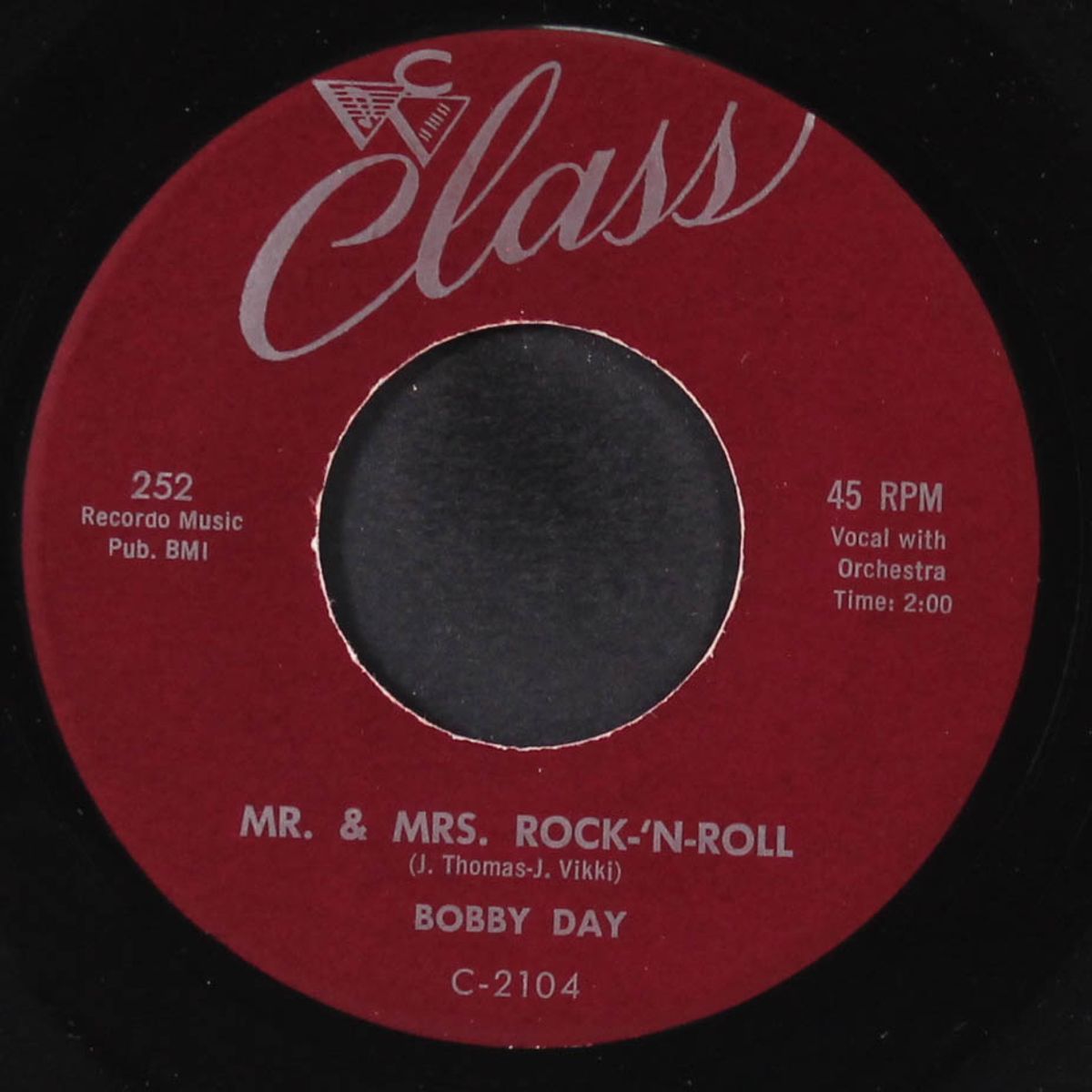 mr. & mrs. rock-'n-roll / gotta new girl by BOBBY DAY