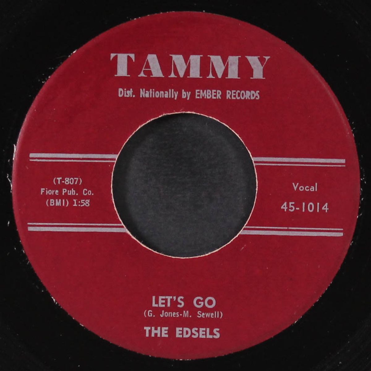three precious words / let's go by EDSELS