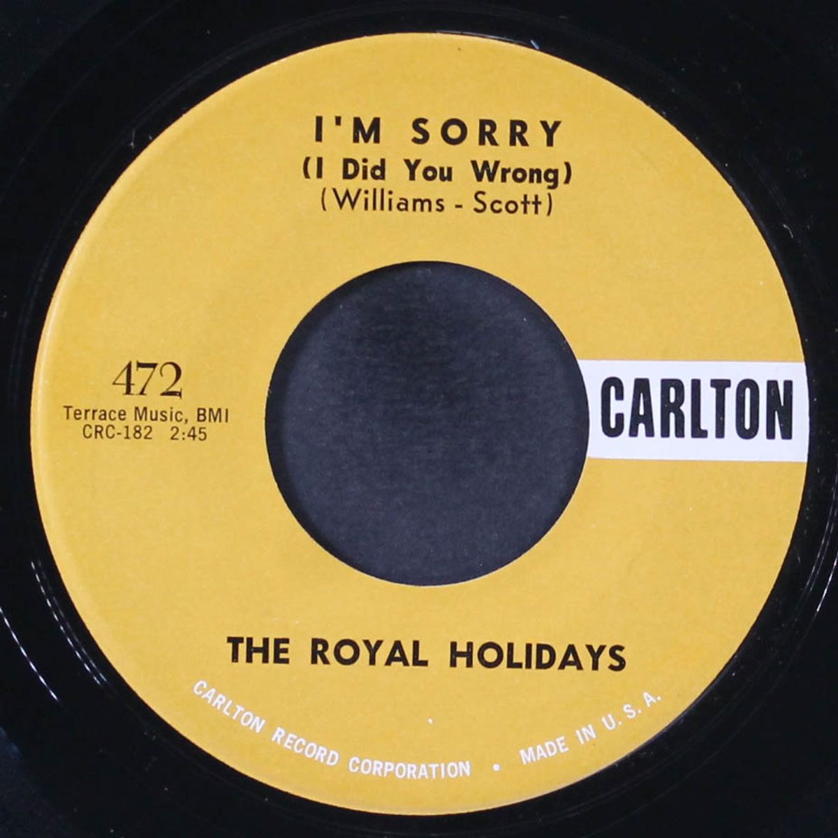 i'm sorry / margaret by ROYAL HOLIDAYS