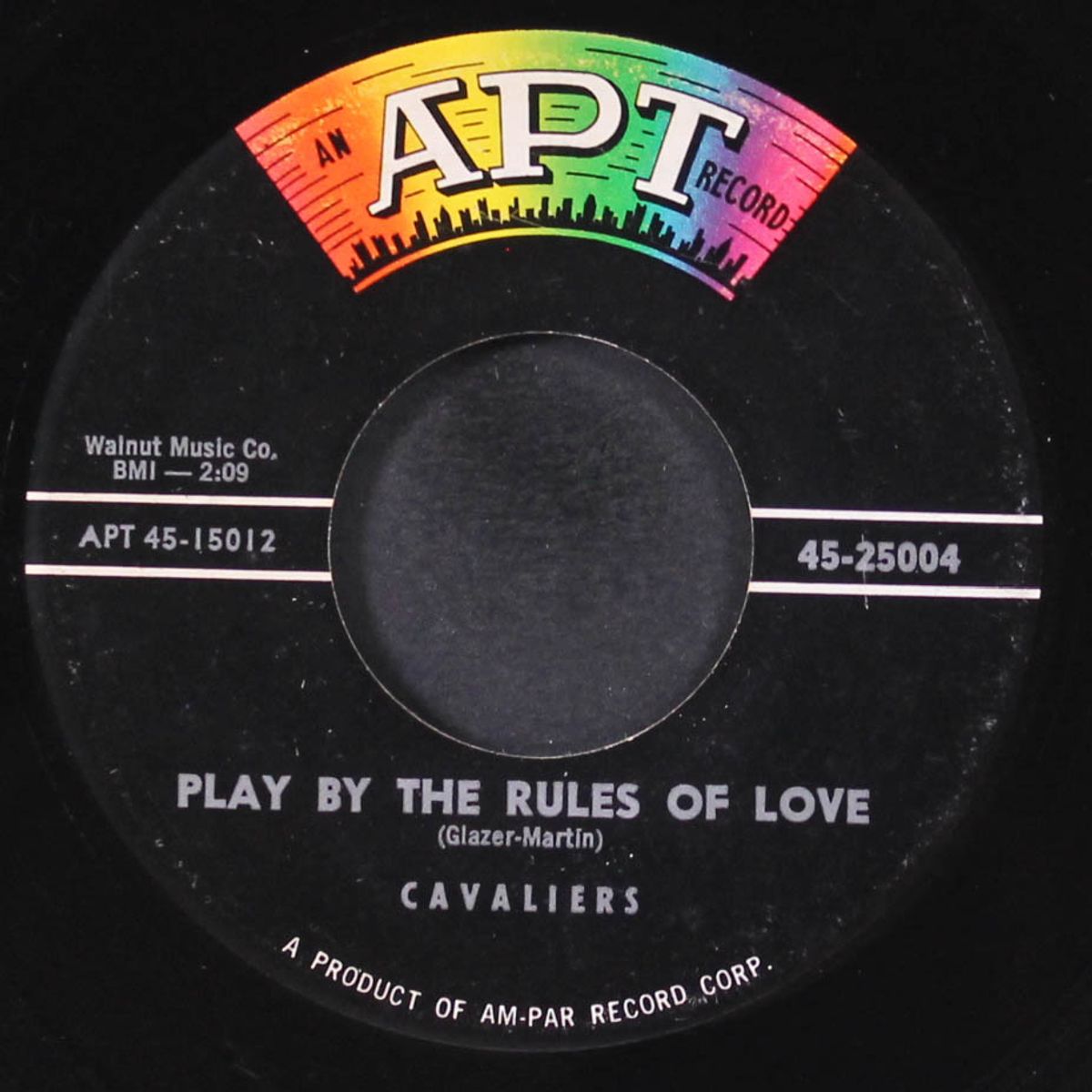 play by the rules of love / dance, dance, dance by CAVALIERS