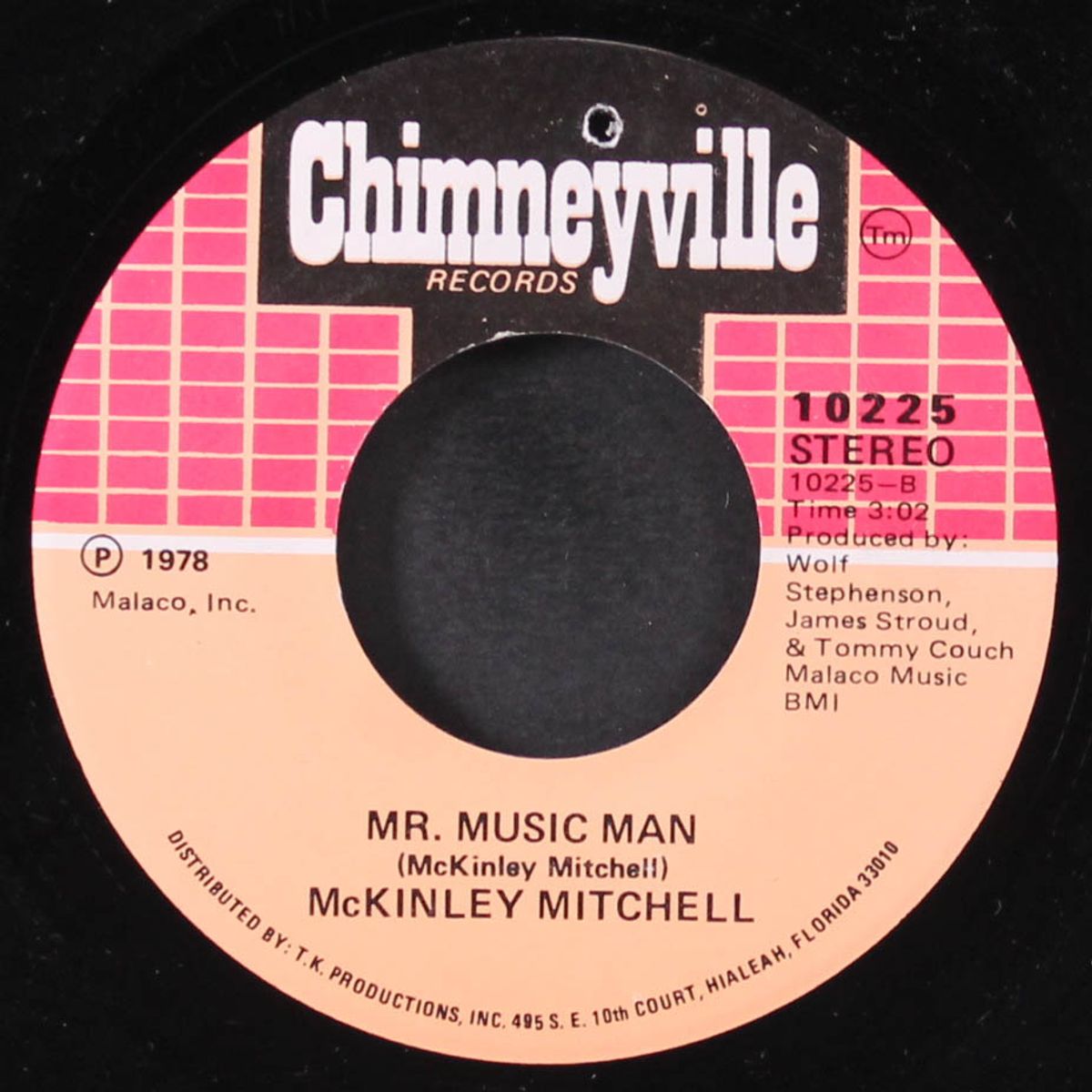 the town i live in / mr. music man by MCKINLEY MITCHELL