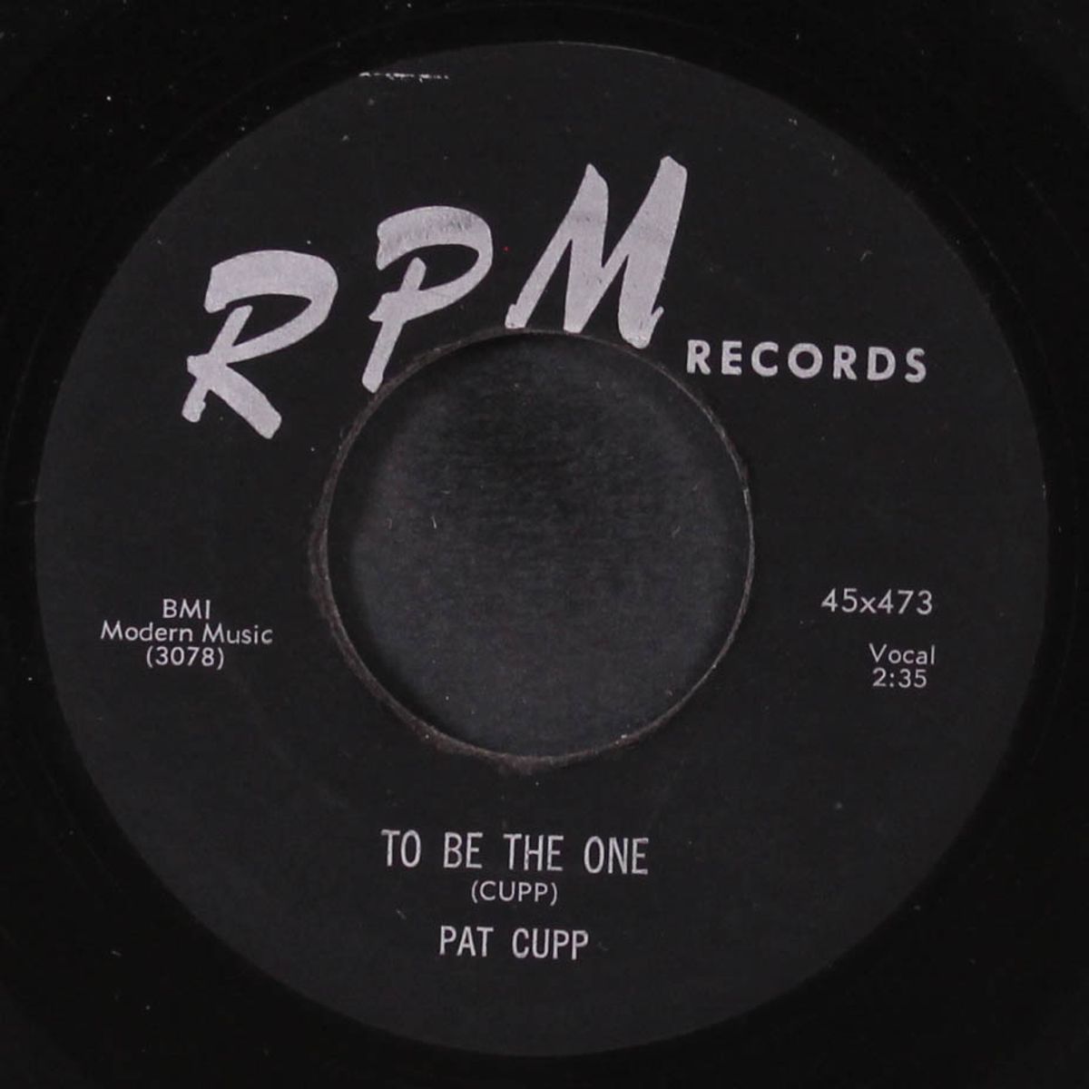 long gone daddy / to be the one by PAT CUPP