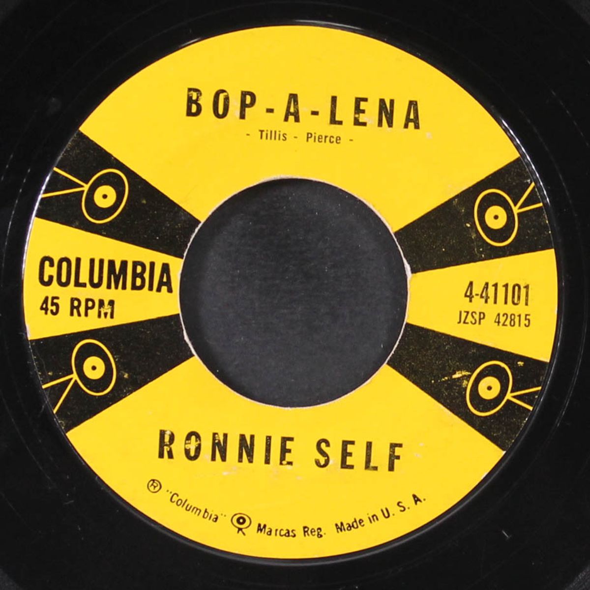 bop-a-lena / i ain't goin' nowhere by RONNIE SELF