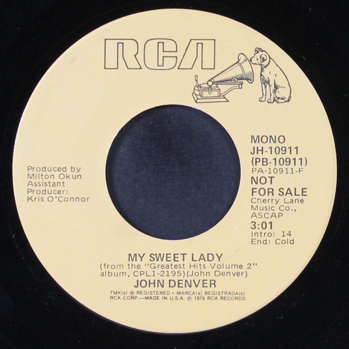 my sweet lady / mono by JOHN DENVER