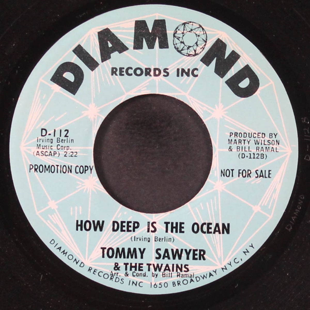 fifteenth down the line / how deep is the ocean by TOMMY SAWYER & TWAINS
