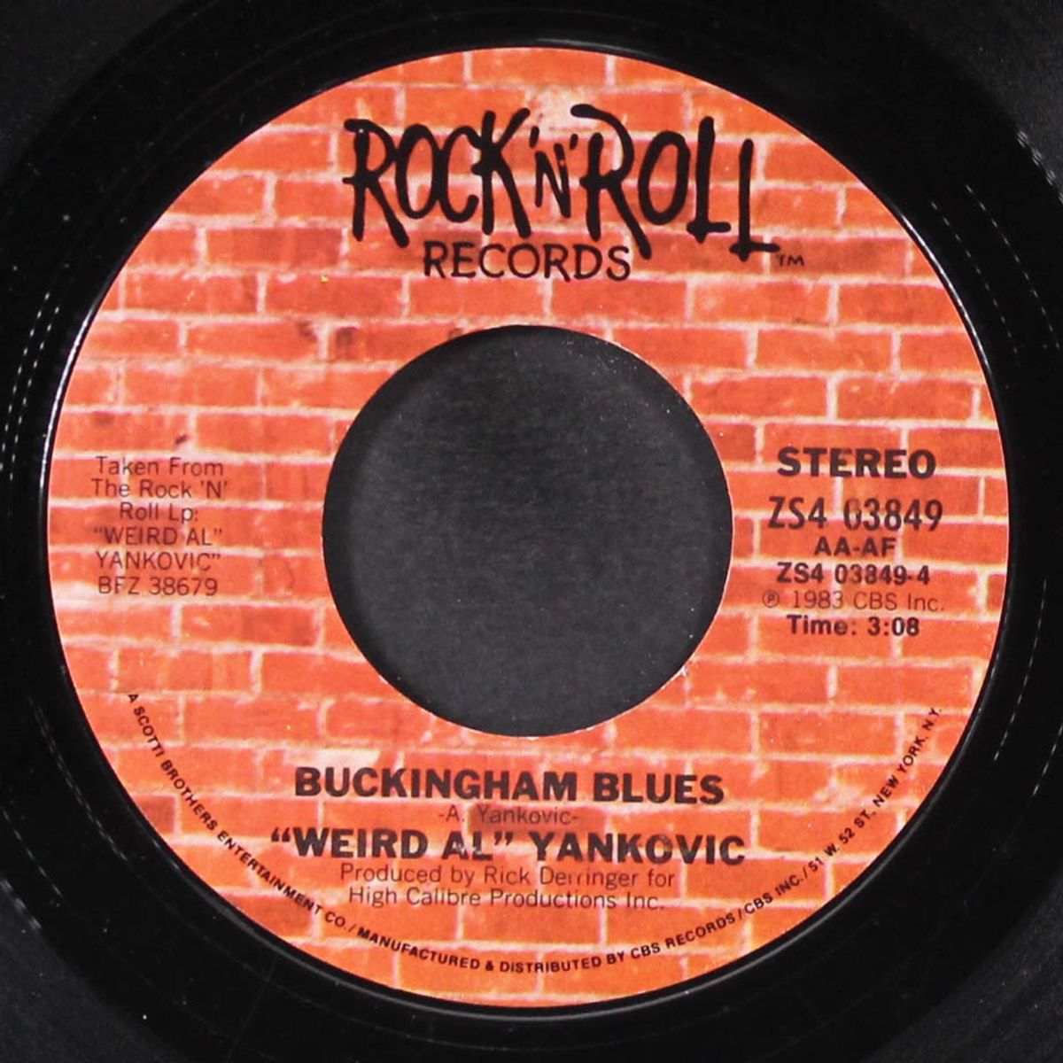 ricky / buckingham blues by WEIRD AL YANKOVIC