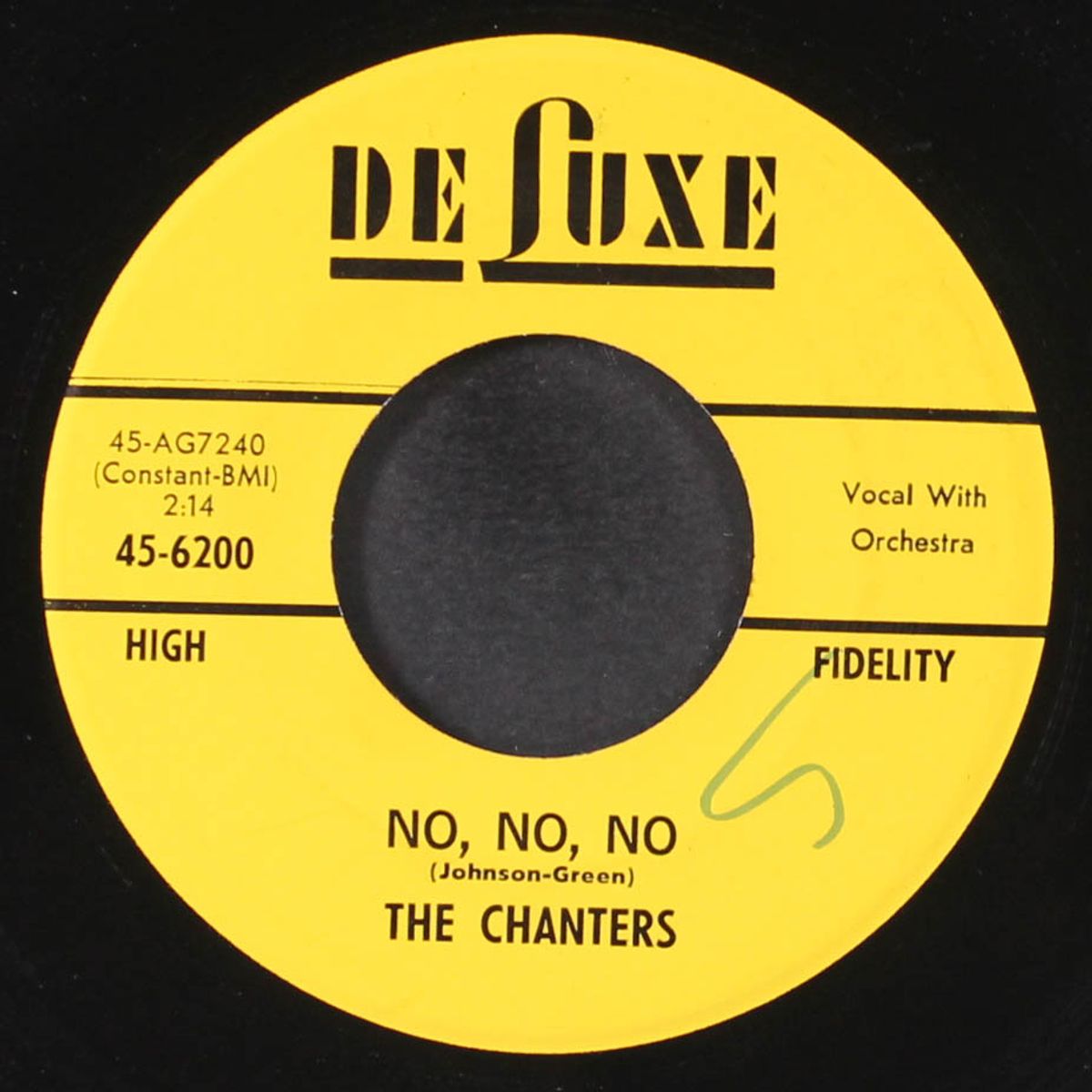 row your boat / no, no, no by CHANTERS