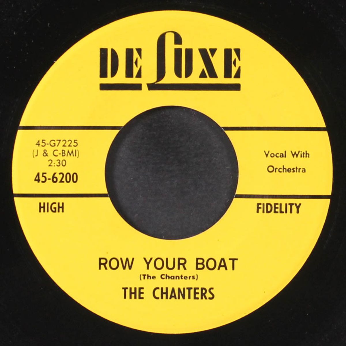 row your boat / no, no, no by CHANTERS