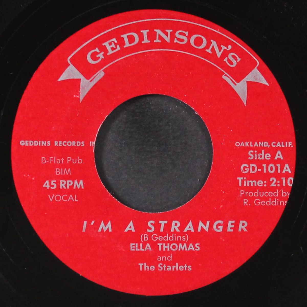 i'm a stranger / if you leave me by ELLA THOMAS & STARLETS