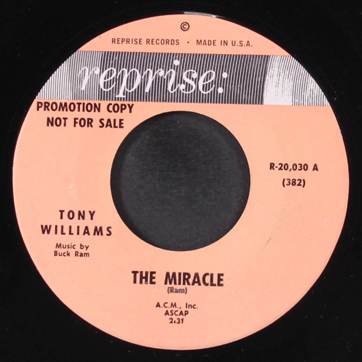 my prayer / the miracle by TONY WILLIAMS