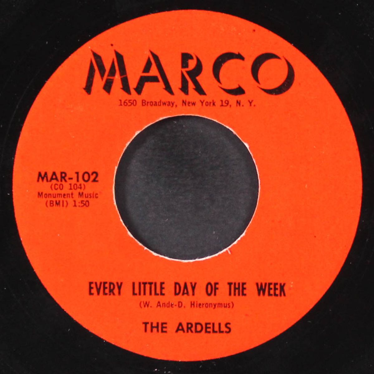 every little day of the week / roll on by ARDELLS