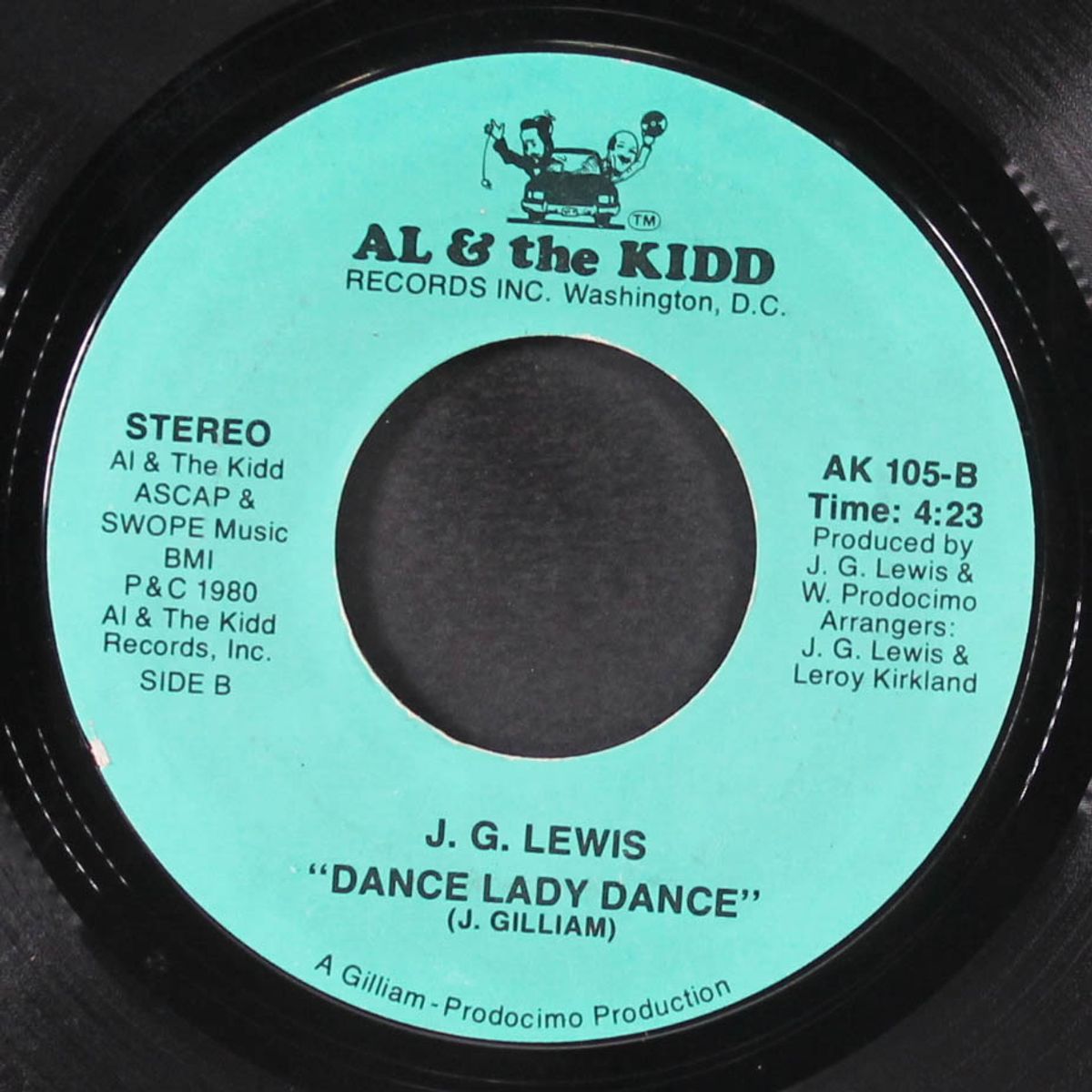 dance lady dance / that's her by J.G. LEWIS