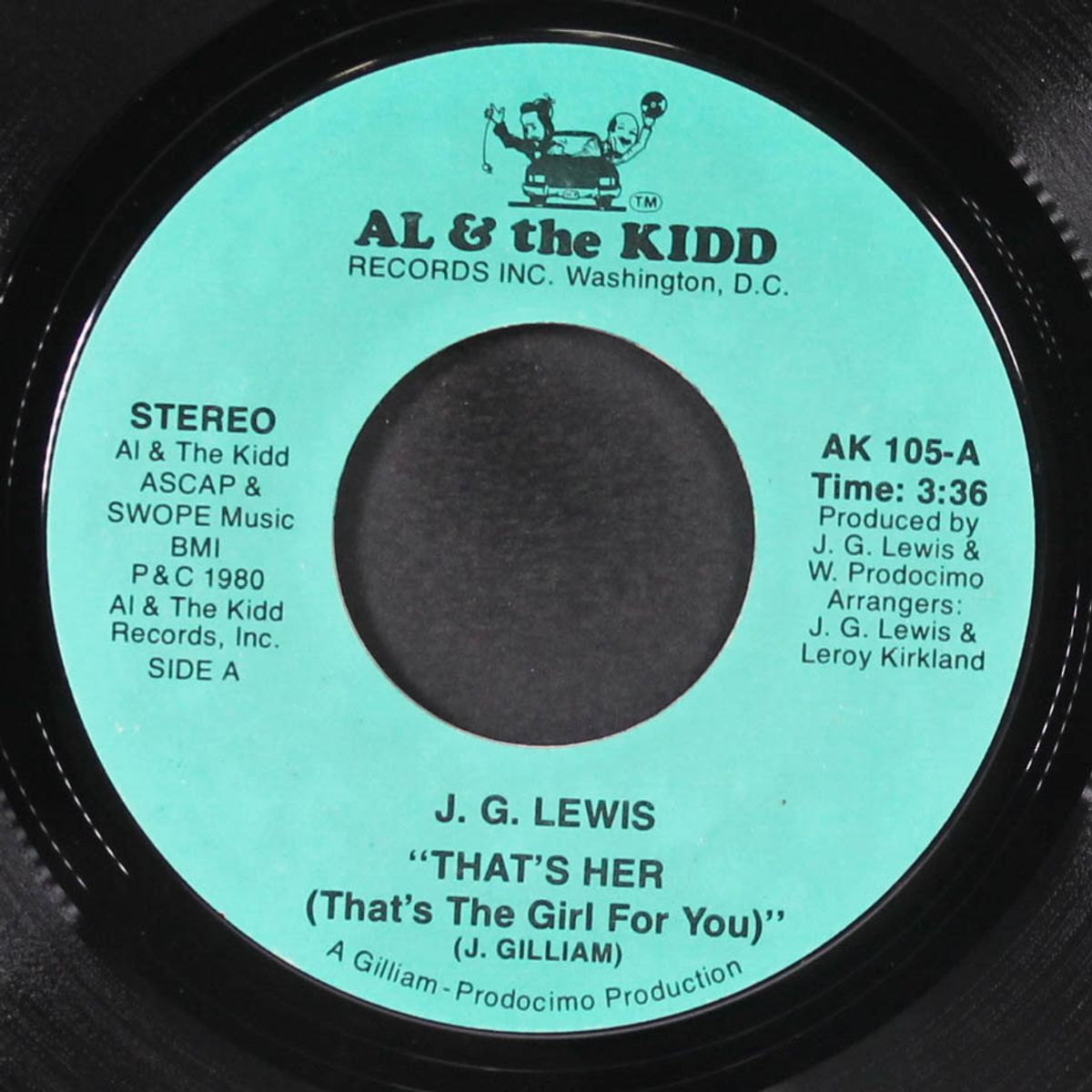 dance lady dance / that's her by J.G. LEWIS