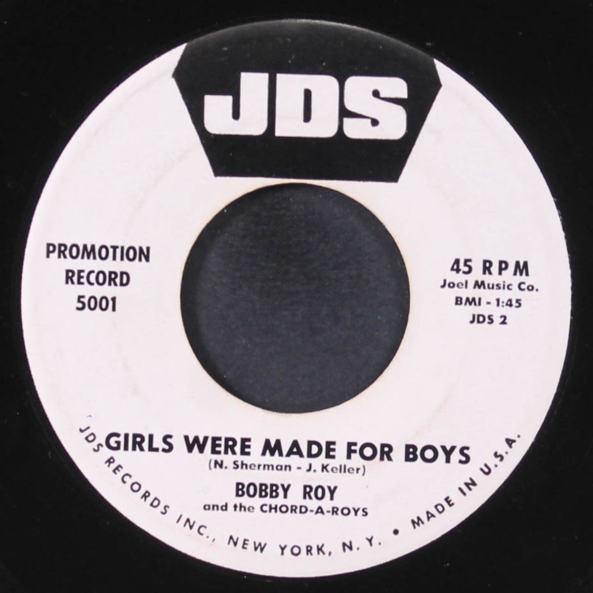little girl lost / girls were made for boys by BOBBY ROY & CHORD-A-ROYS