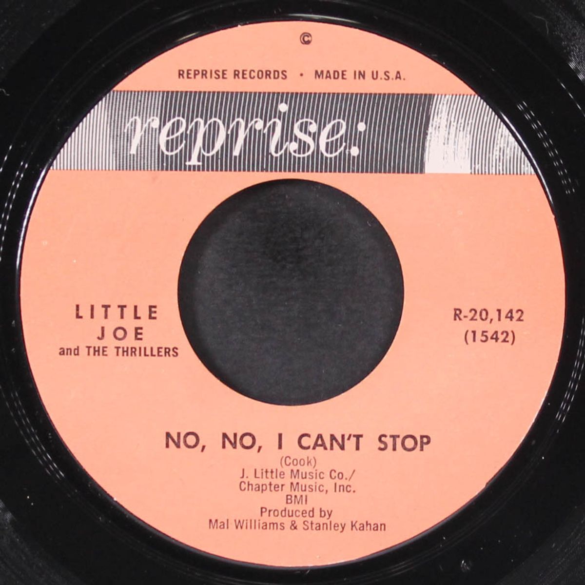 no, no, i can't stop / peanuts by LITTLE JOE & THRILLERS