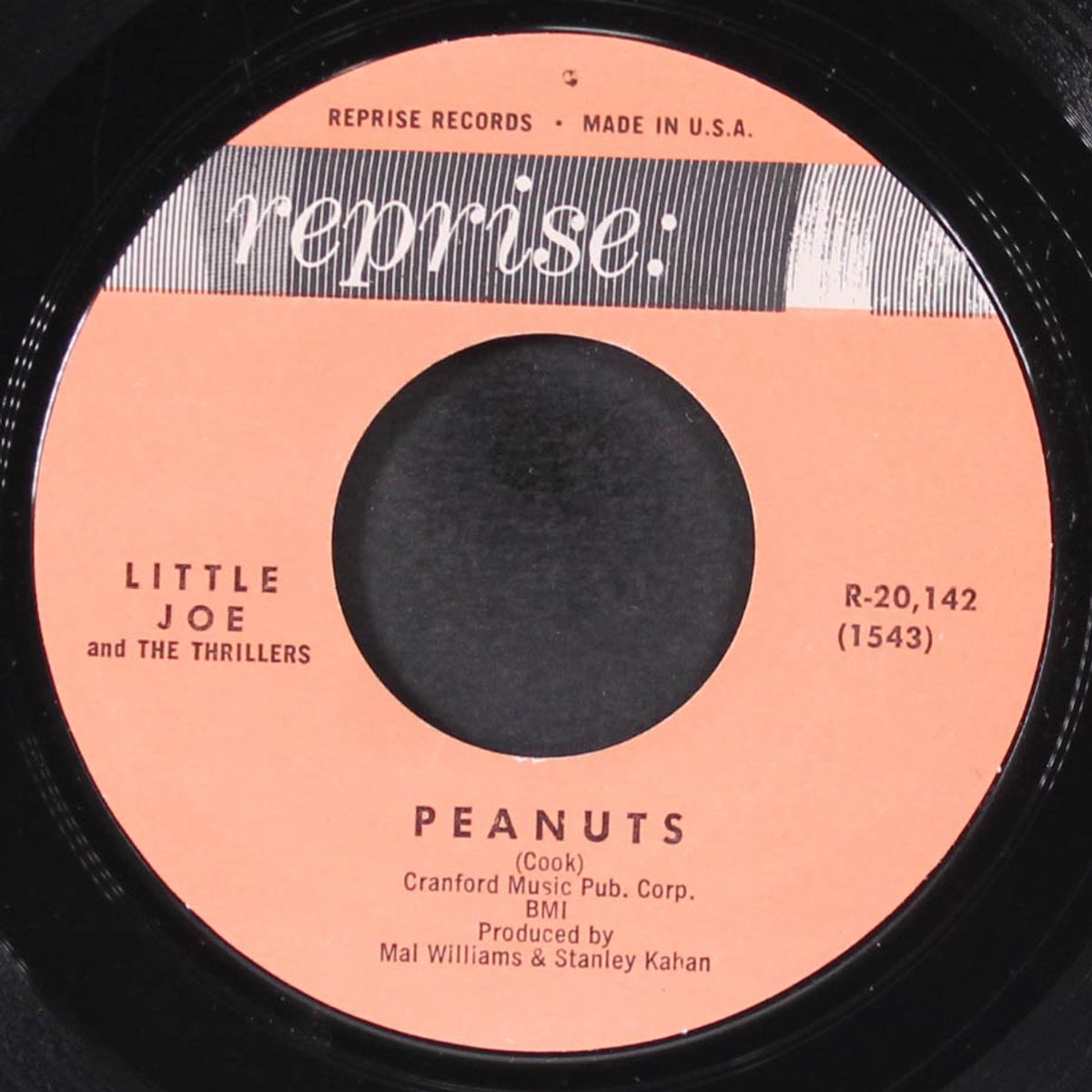 no, no, i can't stop / peanuts by LITTLE JOE & THRILLERS