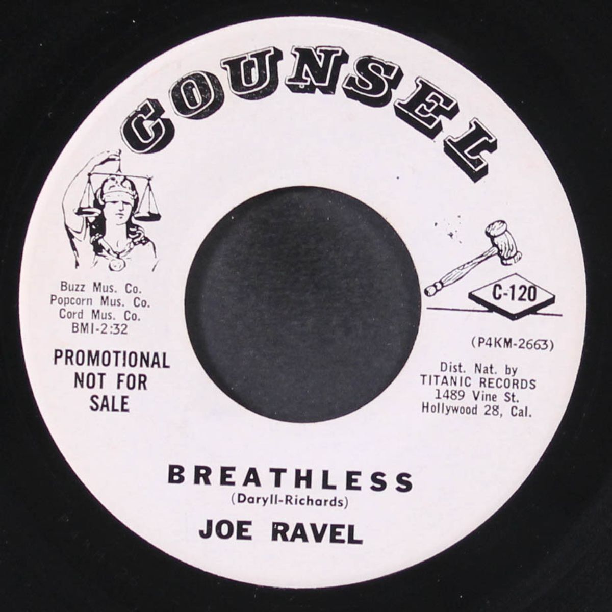 bye bye love / breathless by JOE RAVEL