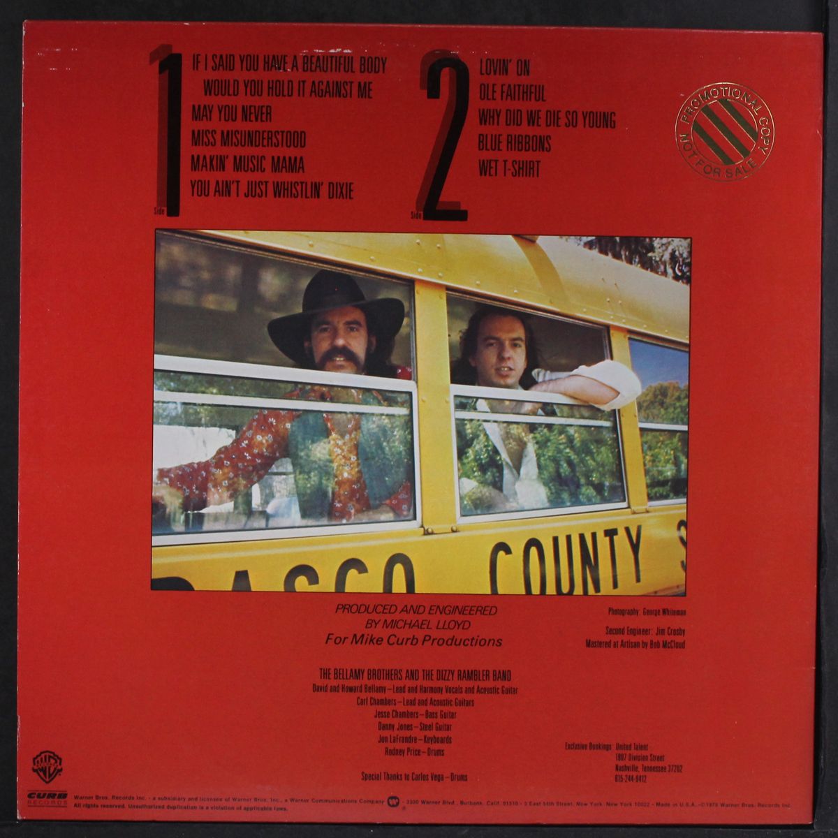 the two & only by BELLAMY BROTHERS