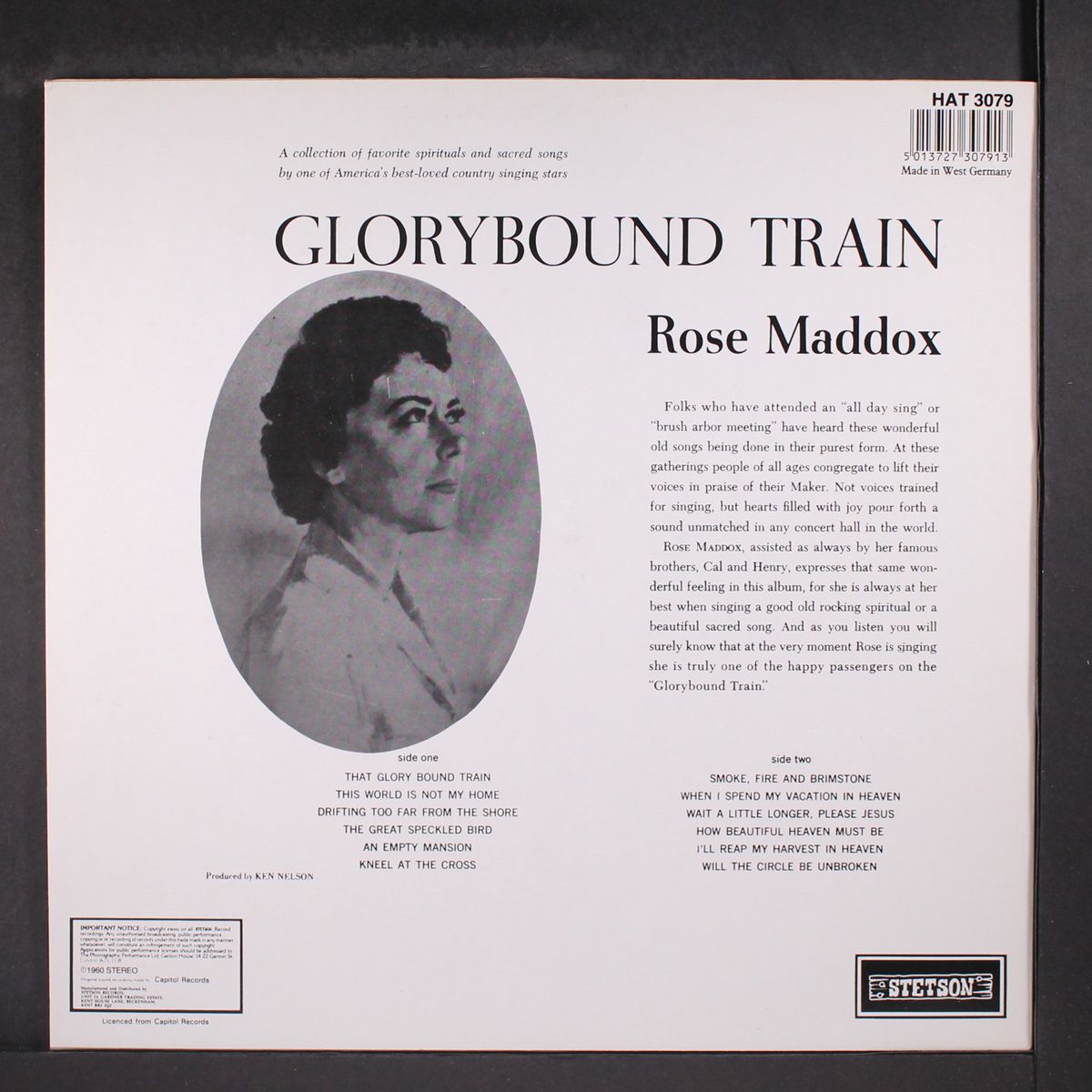 glorybound train by ROSE MADDOX