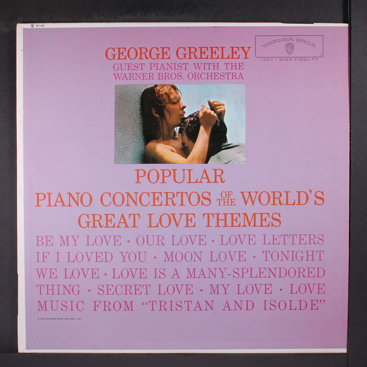 popular piano concertos of the world's great love themes by GEORGE GREELEY