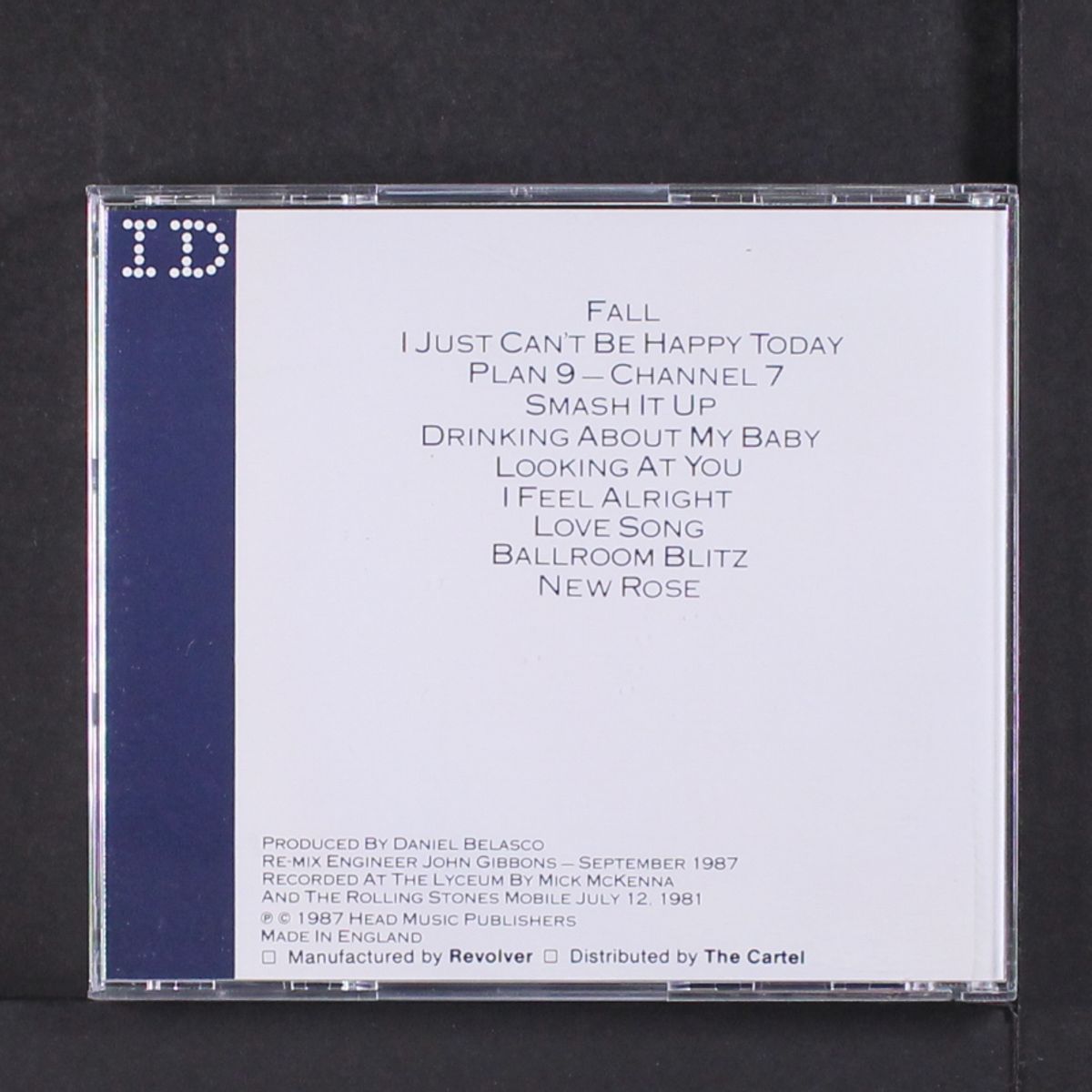 mindless, directionless, energy. live at the lyceum 1981 by DAMNED