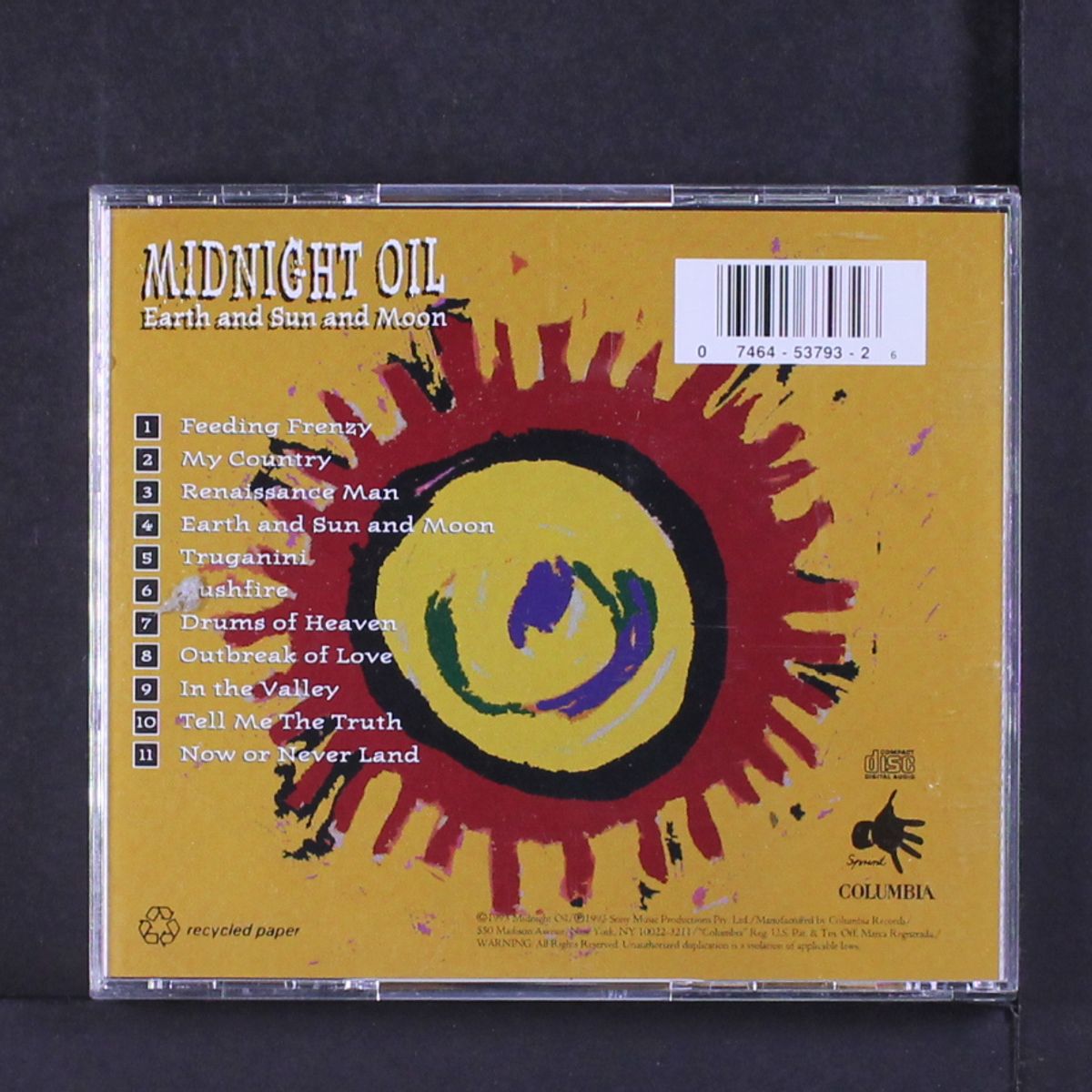 earth and sun and moon by MIDNIGHT OIL