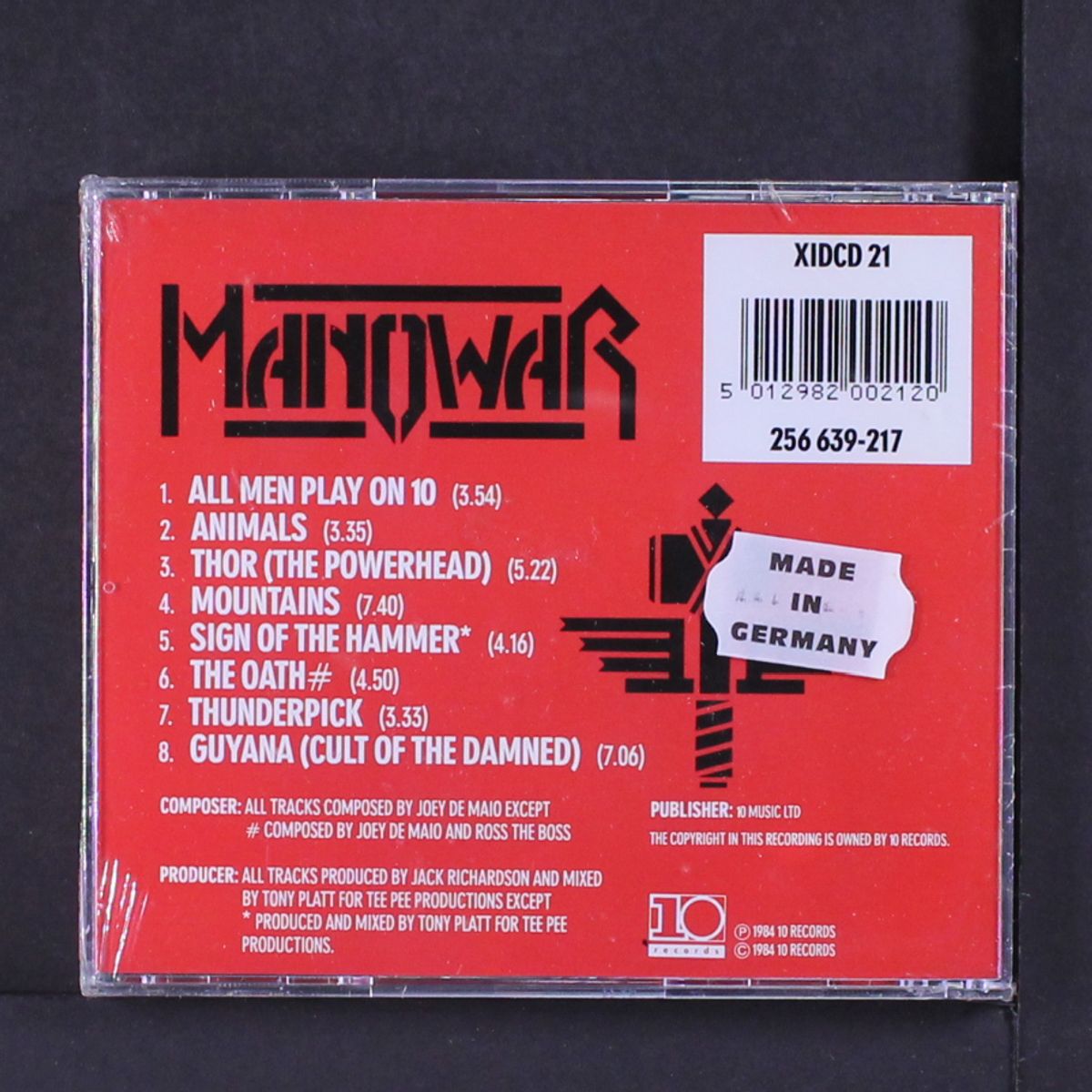 sign of the hammer by MANOWAR