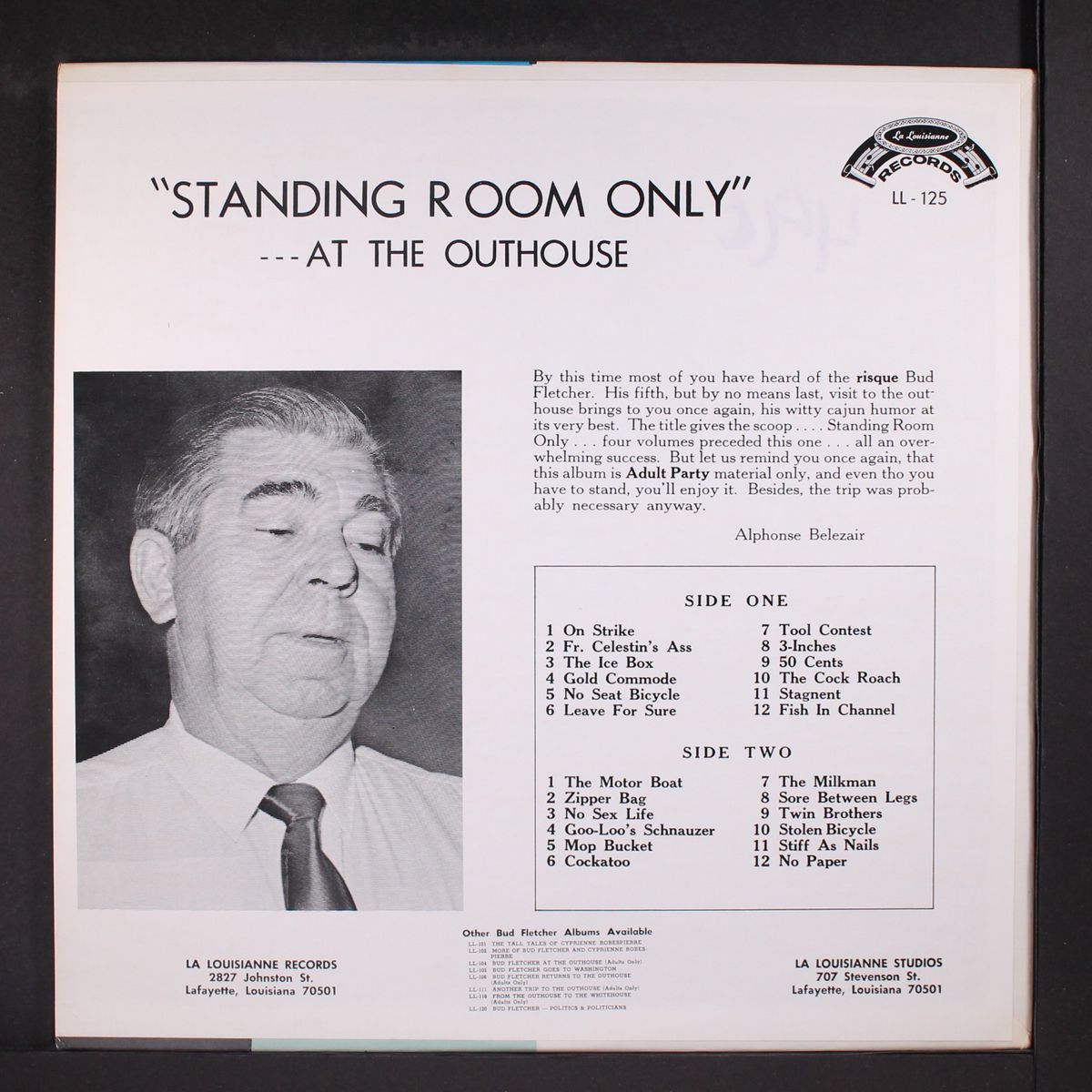 standing room only at the outhouse, vol. 5 by BUD FLETCHER