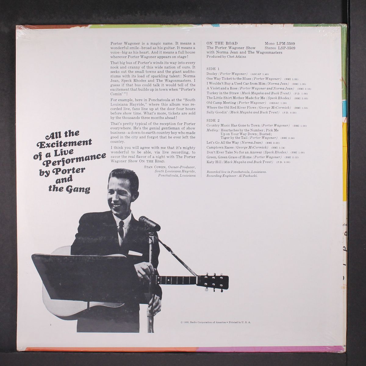 live on the road by PORTER WAGONER