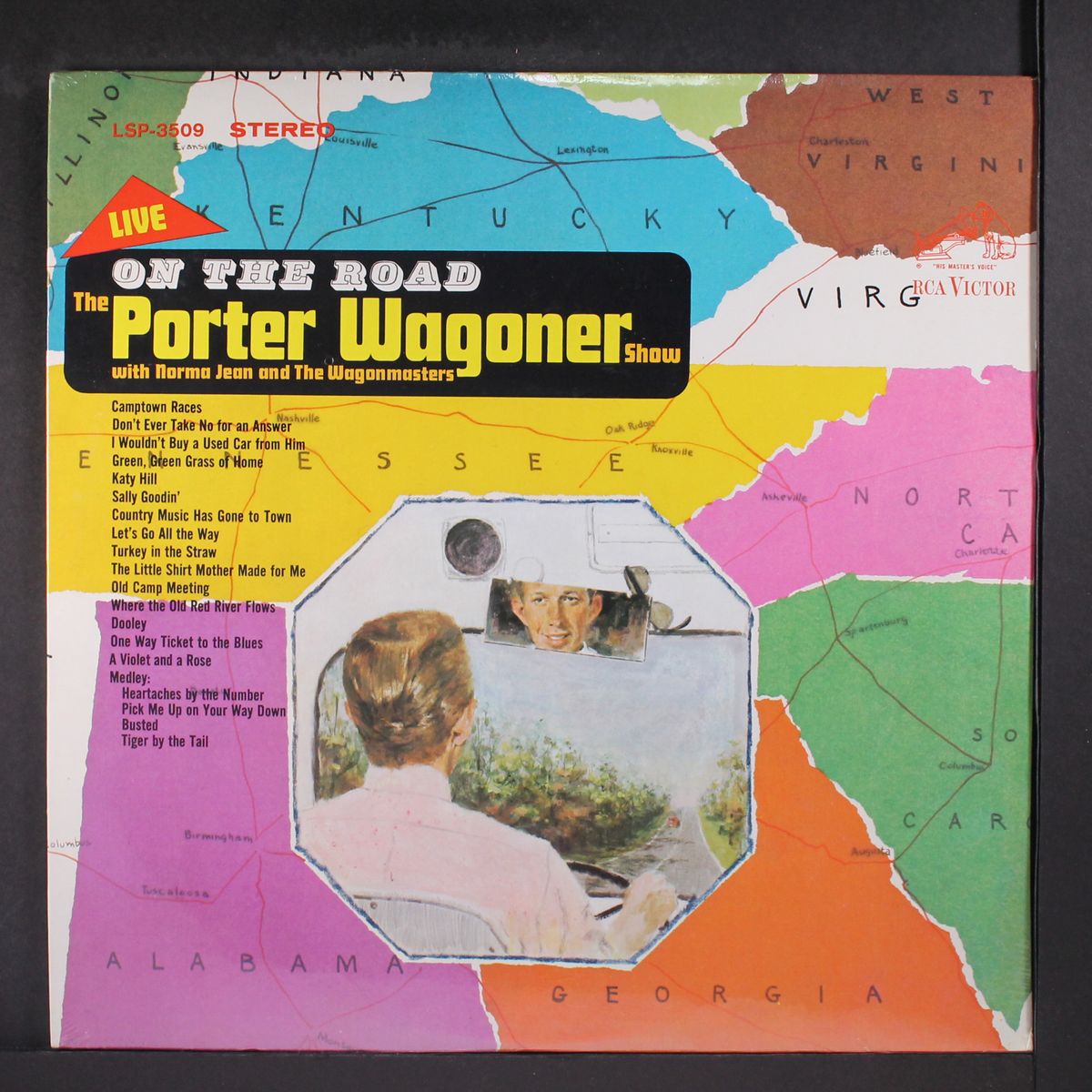 live on the road by PORTER WAGONER