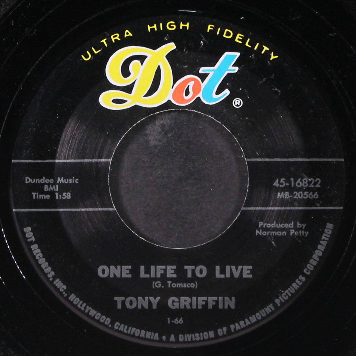 coconino / one life to live by TONY GRIFFIN
