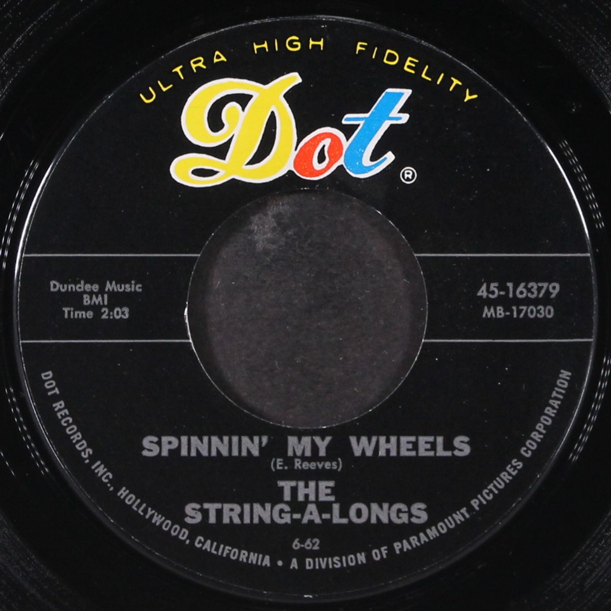 spinnin' my wheels / my blue heaven by STRING-A-LONGS