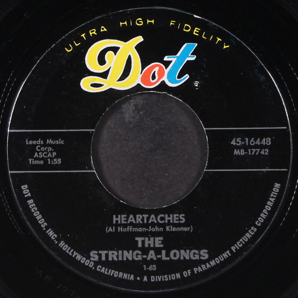 heartaches / happy melody by STRING-A-LONGS