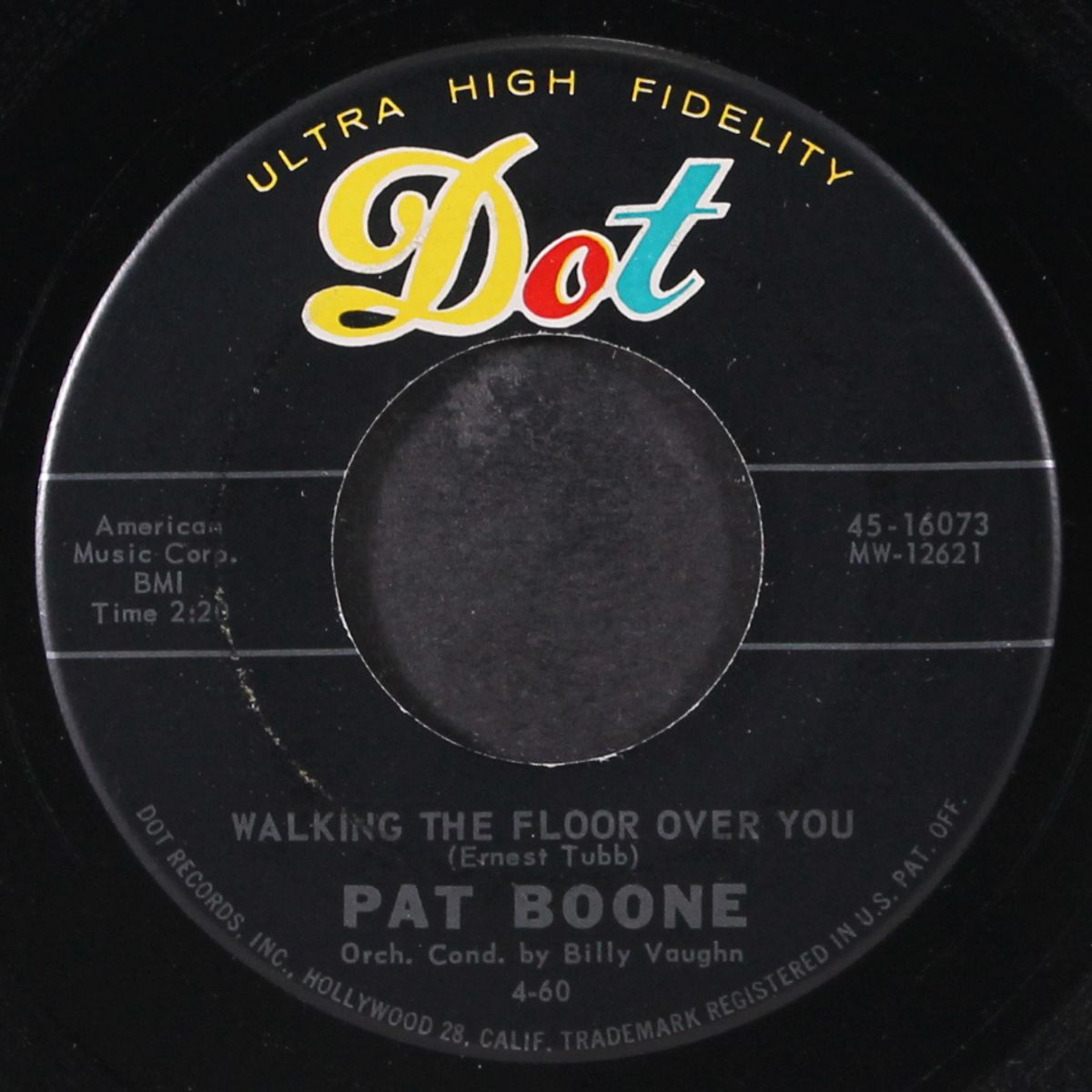 spring rain / walking the floor over you by PAT BOONE