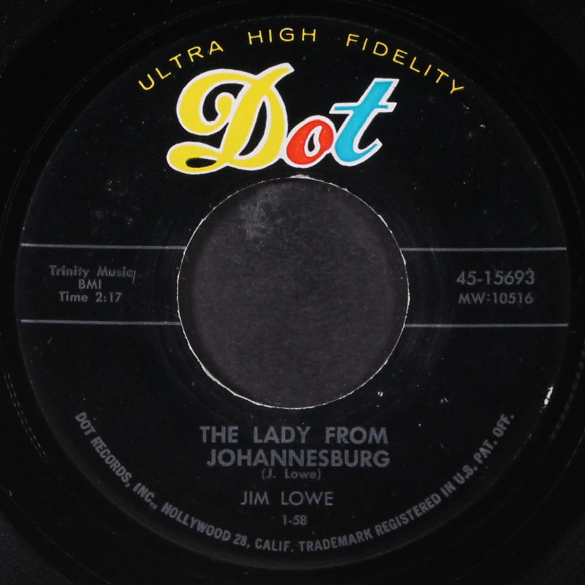 kewpie doll / the lady from johannesburg by JIM LOWE