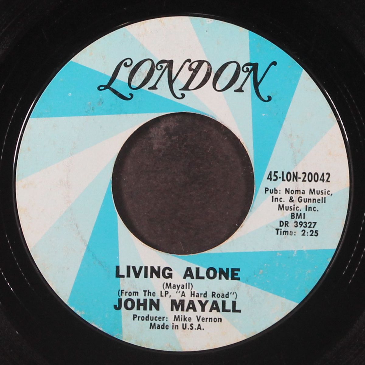living alone / walking on sunset by JOHN MAYALL