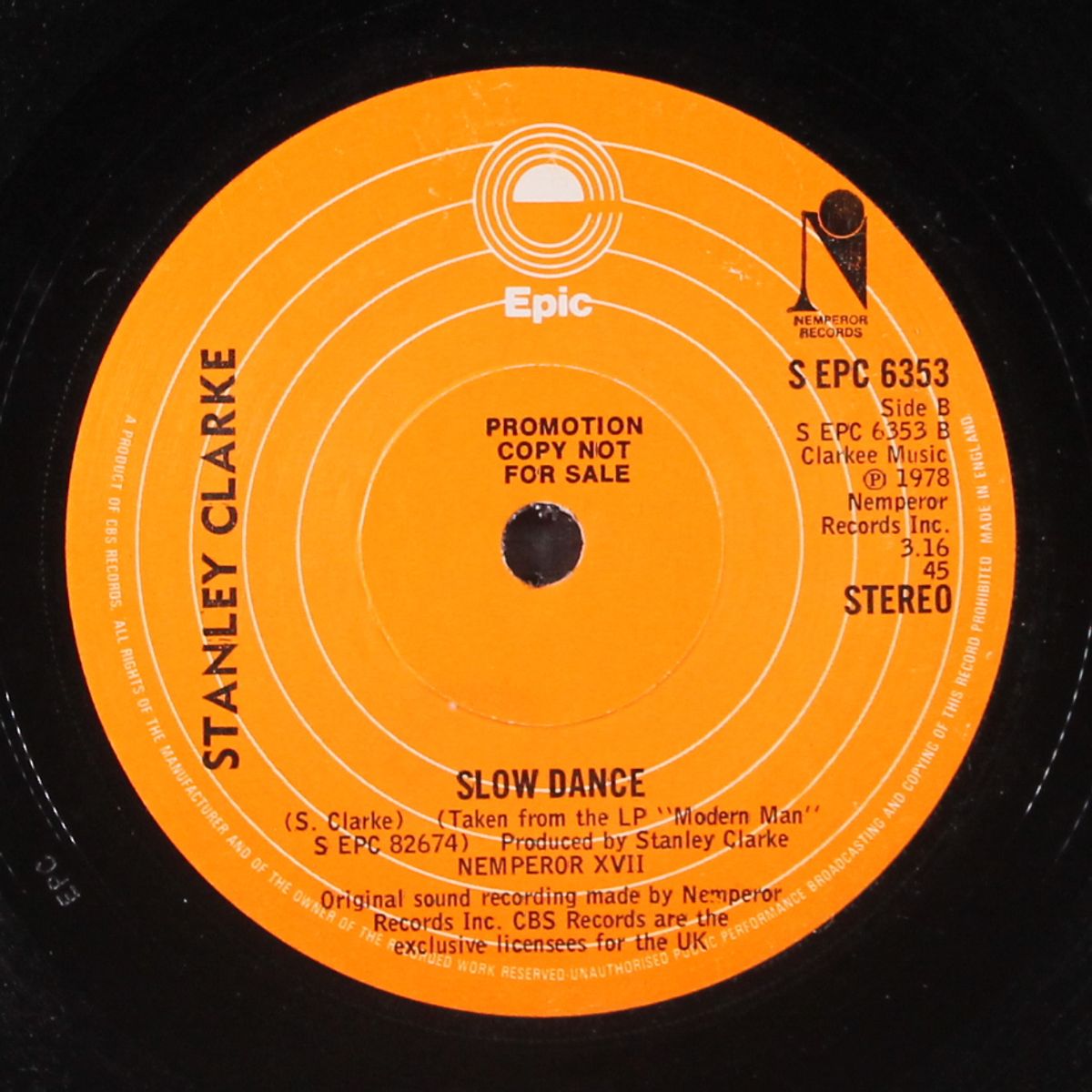 more hot fun / slow dance by STANLEY CLARKE