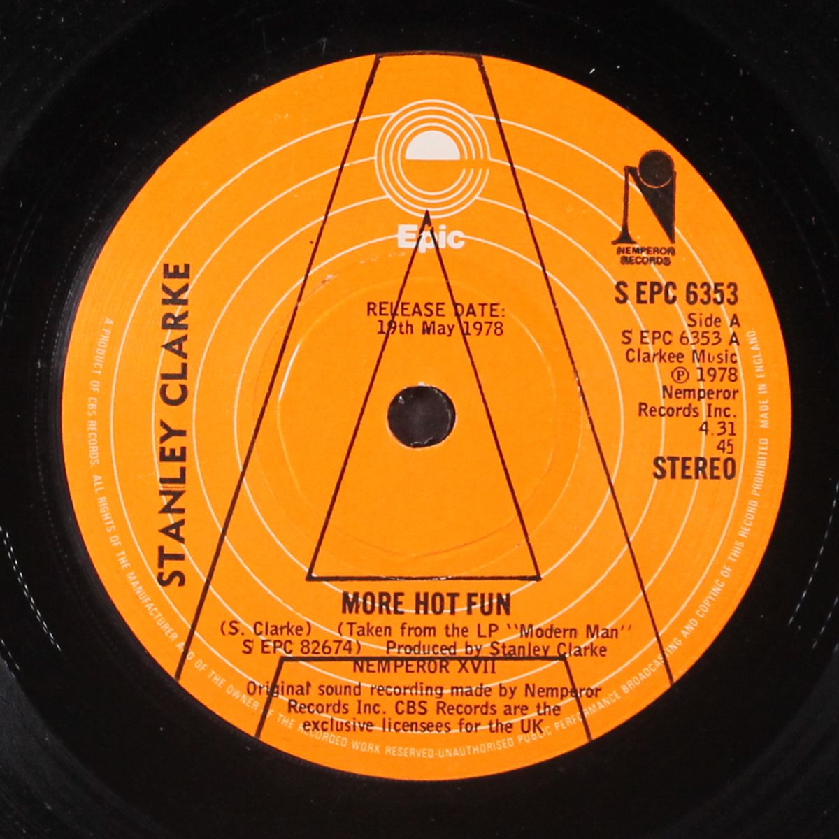 more hot fun / slow dance by STANLEY CLARKE