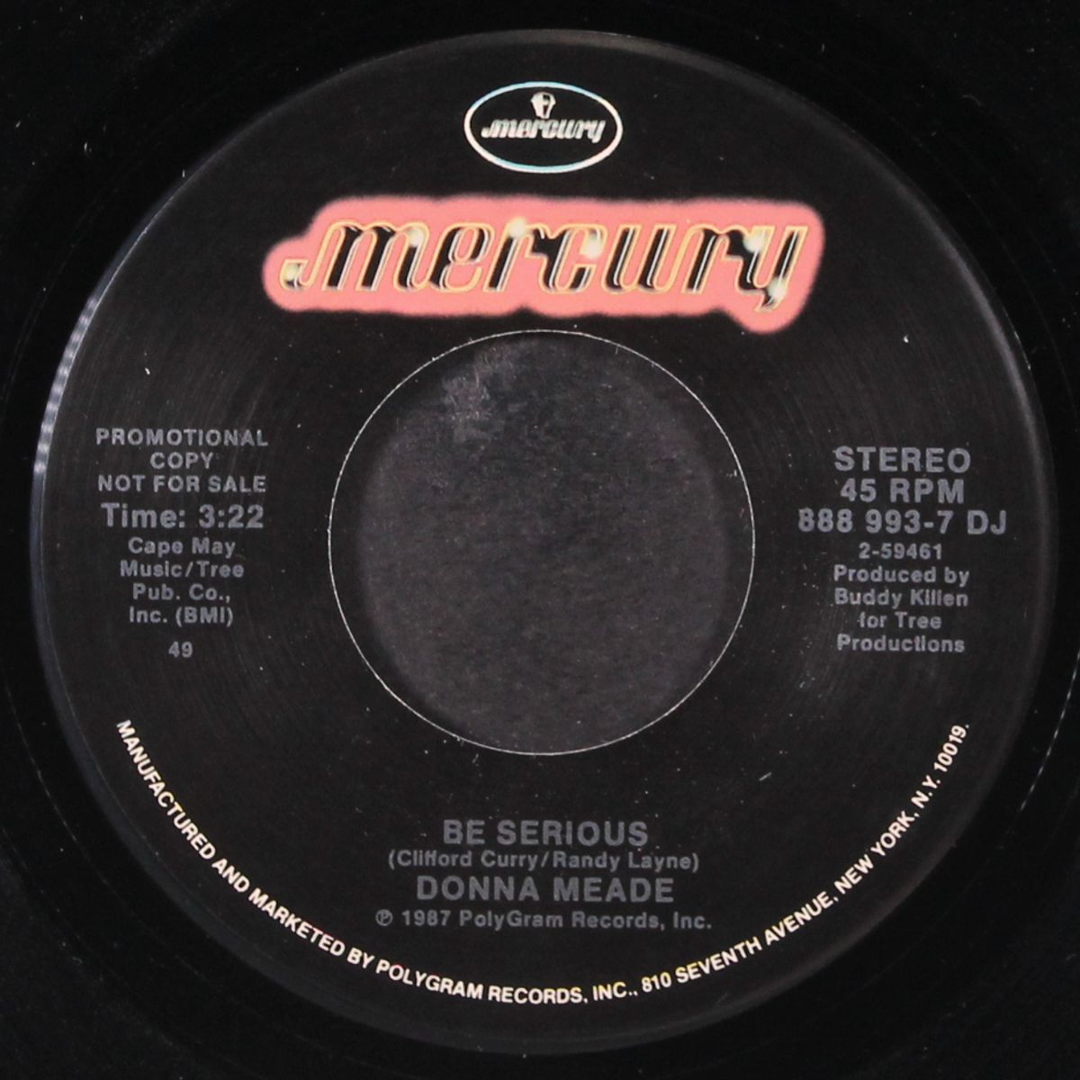 be serious by DONNA MEADE