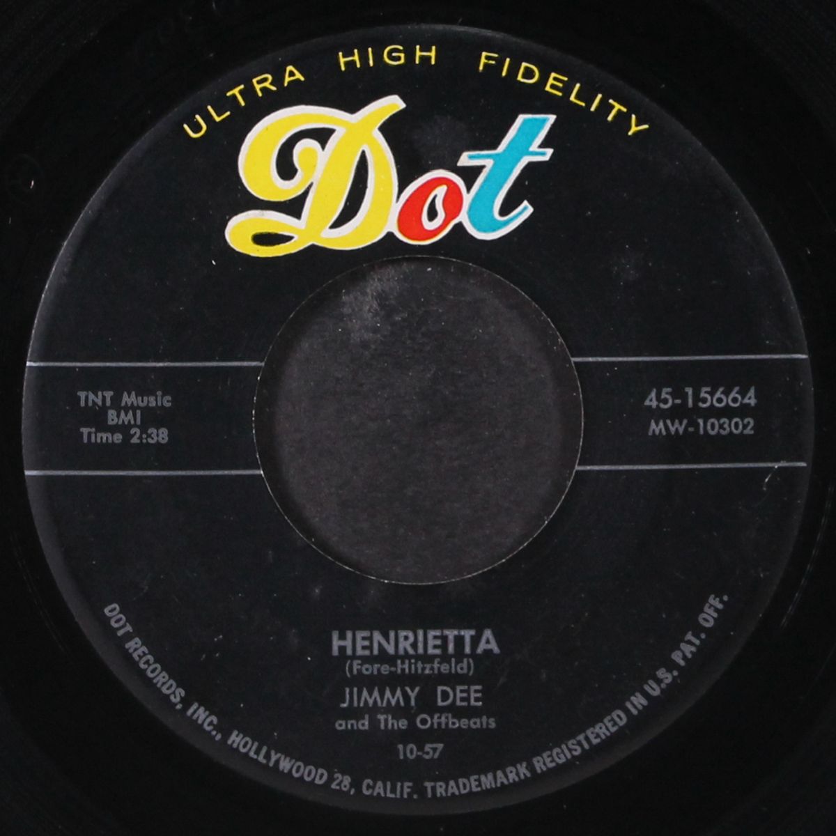 henrietta / don't cry no more by JIMMY DEE