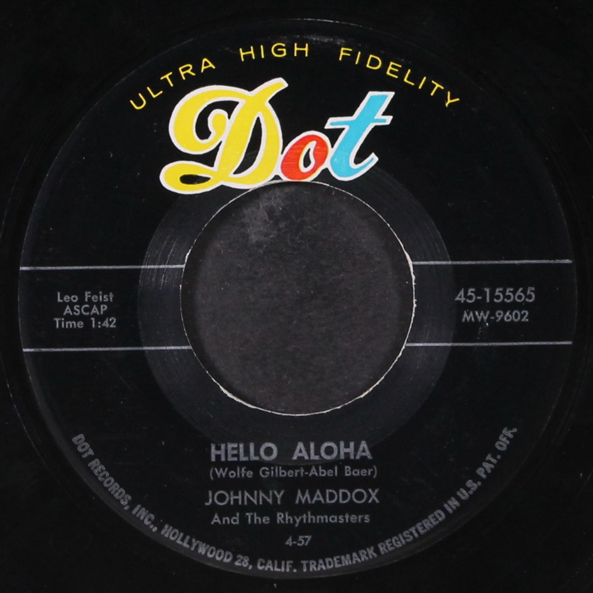 king's rock / hello aloha by JOHNNY MADDOX
