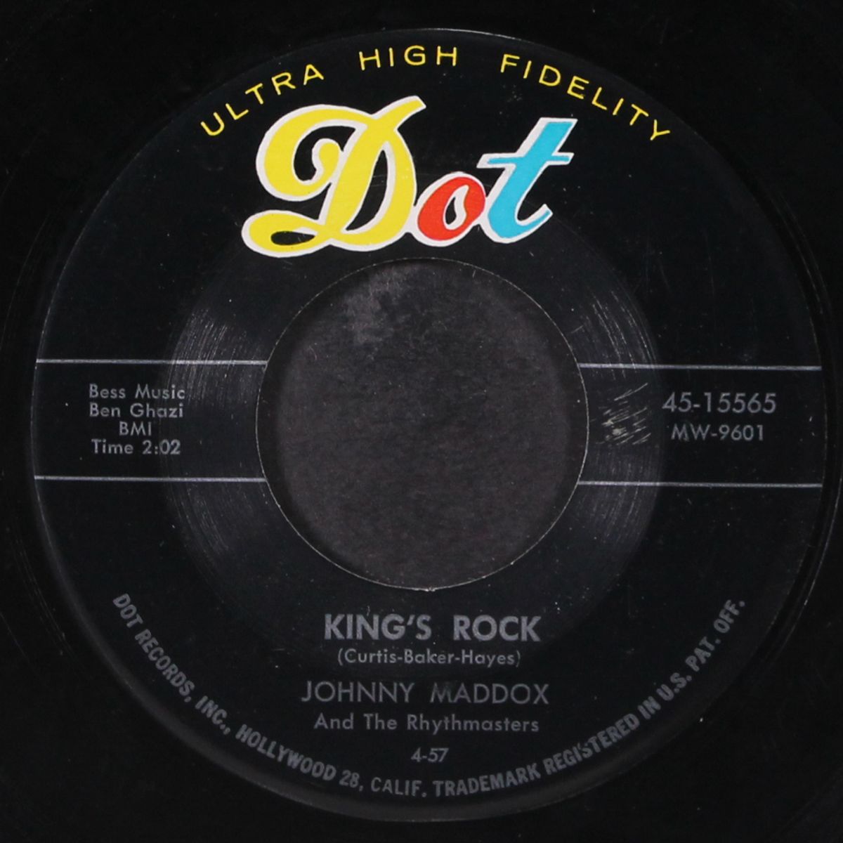 king's rock / hello aloha by JOHNNY MADDOX