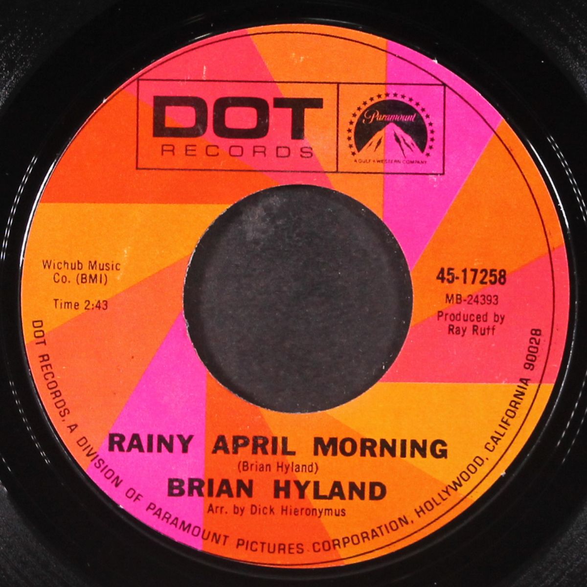 stay and love me all summer by BRIAN HYLAND