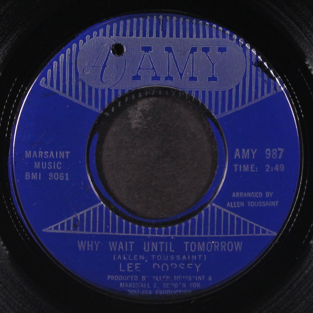 my old car / why wait until tomorrow by LEE DORSEY
