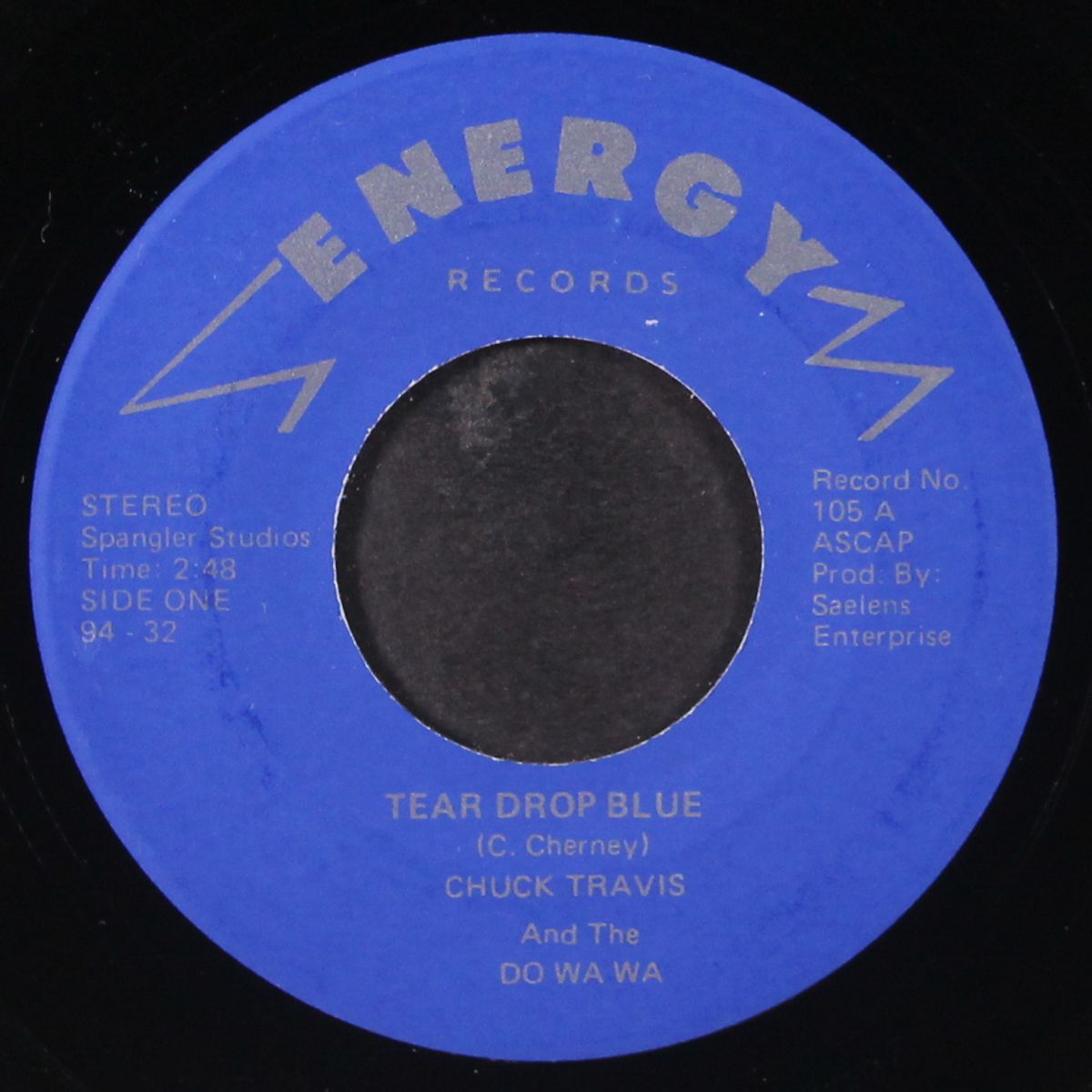 gone too soon / tear drop blue by CHUCK TRAVIS