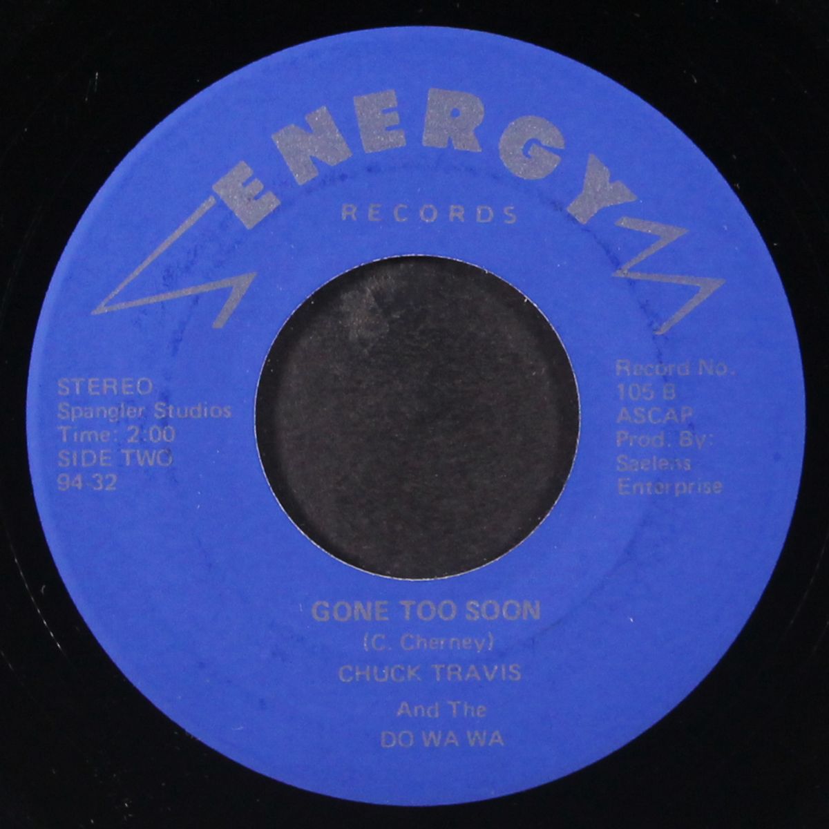 gone too soon / tear drop blue by CHUCK TRAVIS