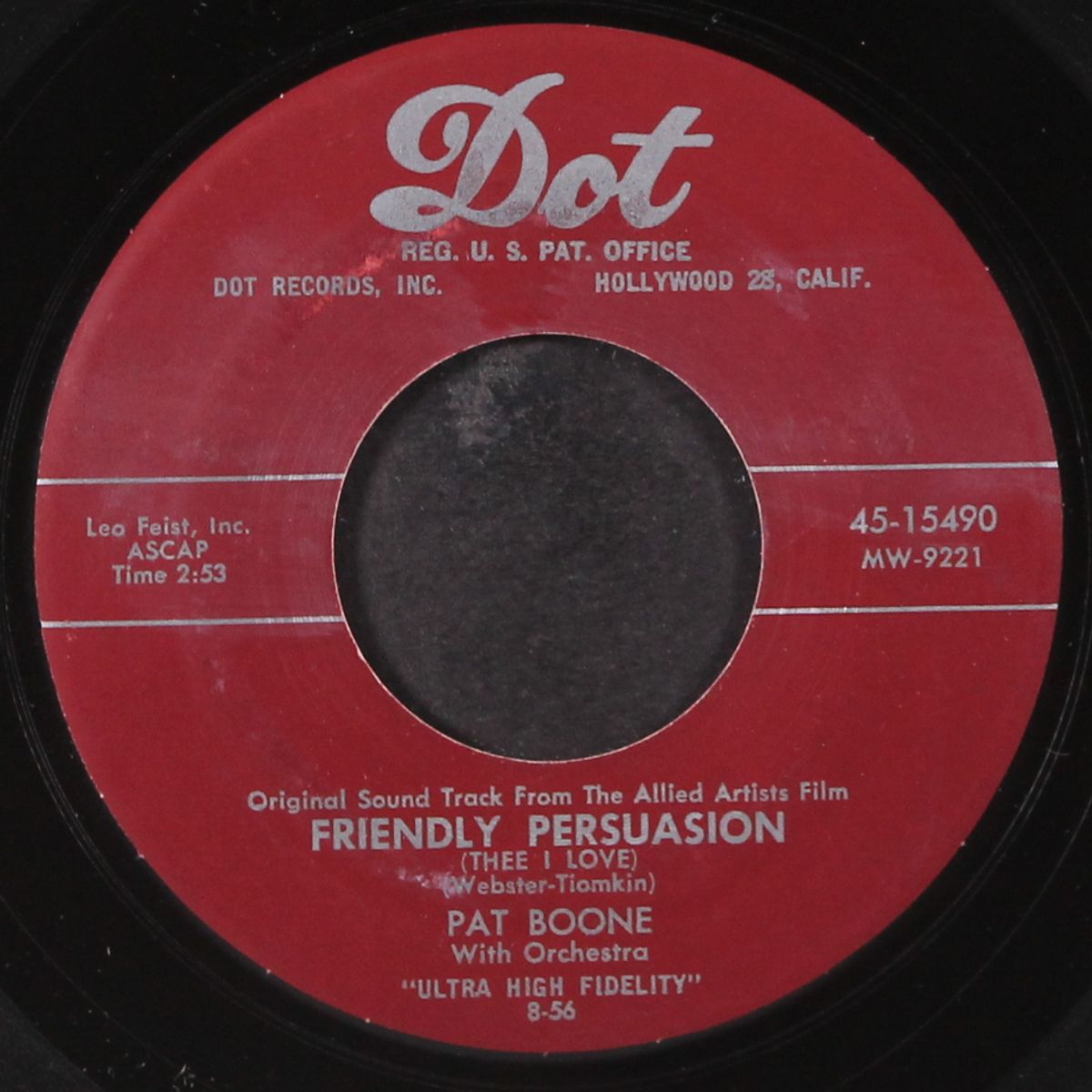 friendly persuasion / chains of love by PAT BOONE