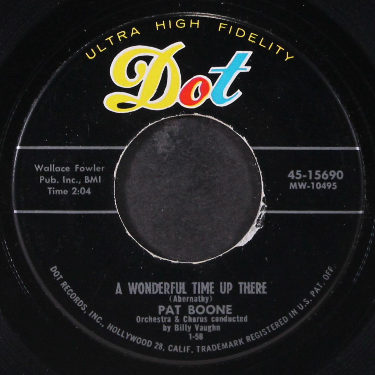 a wonderful time up there / it's too soon to know by PAT BOONE