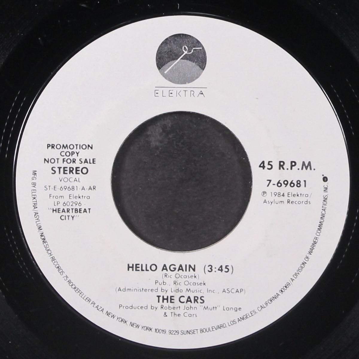 hello again / same by CARS